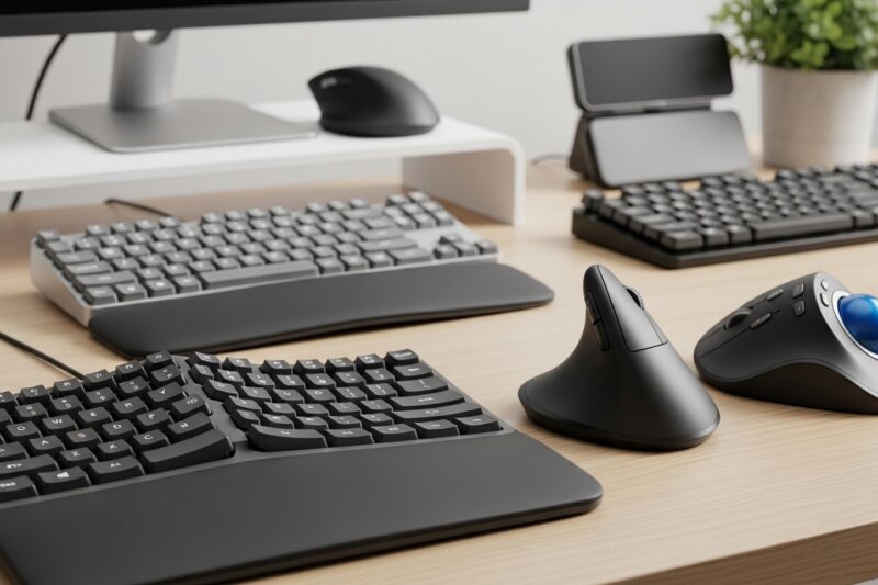 Jak wybrać mysz i klawiaturę ergonomiczną do biura?