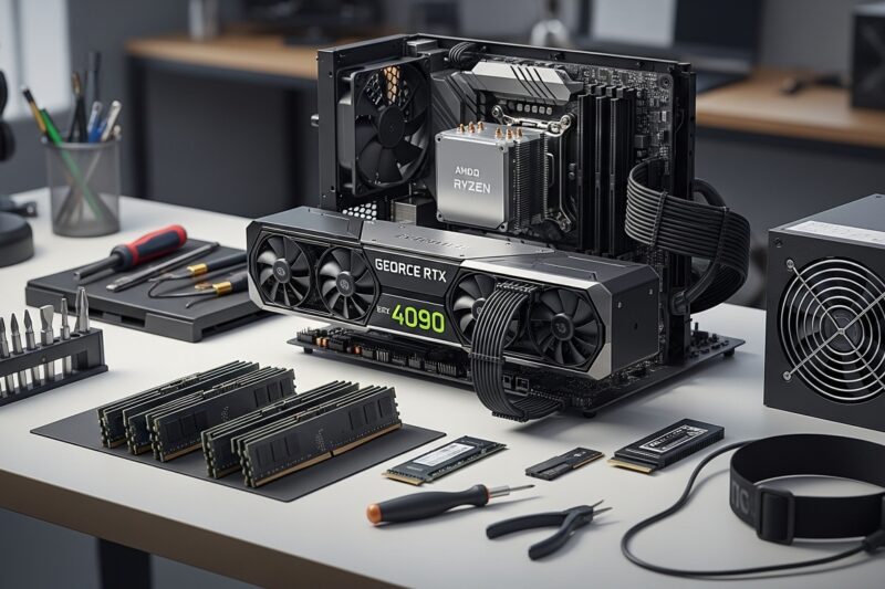 Jak złożyć komputer do pracy z AI?