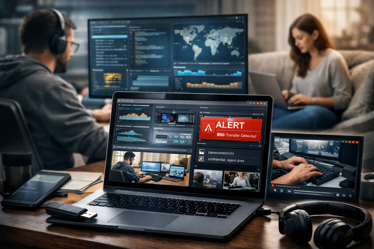 Monitorowanie czasu pracy na komputerze w IT - jak mądrze wspierać pracę zdalną i bezpieczeństwo danych