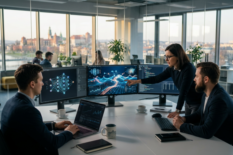 Ranking najlepszych firm od wdrożeń AI w Krakowie 2026 – Top 10 ekspertów