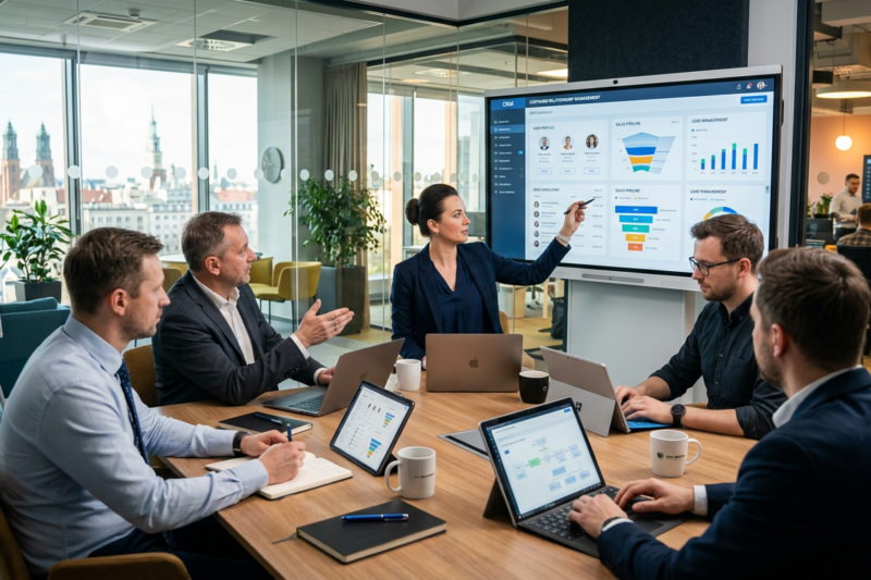 Ranking najlepszych firm od wdrożeń CRM Poznań 2026 - kogo wybrać?