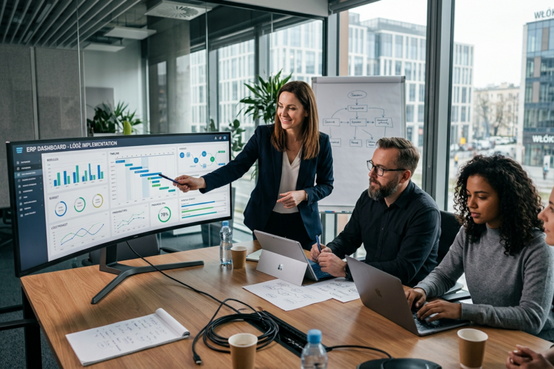 Ranking najlepszych firm od wdrożeń ERP Łódź 2026 – kogo wybrać?