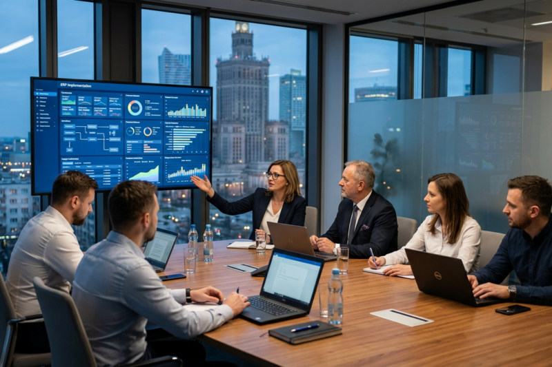 Ranking najlepszych firm od wdrożeń ERP Warszawa 2026 - kogo wybrać?