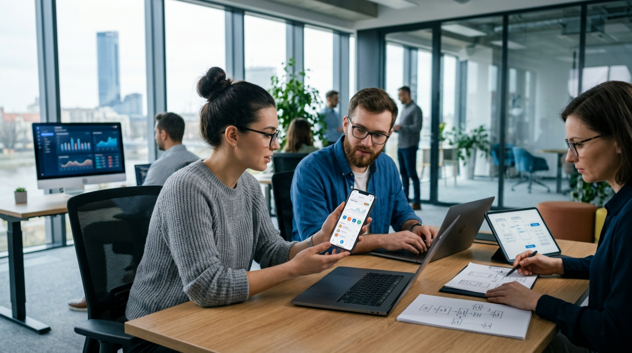 Ranking najlepszych firm tworzących aplikacje mobilne Wrocław 2026 - kogo wybrać?