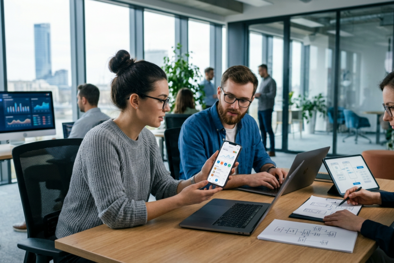 Ranking najlepszych firm tworzących aplikacje mobilne Wrocław 2026 - kogo wybrać?