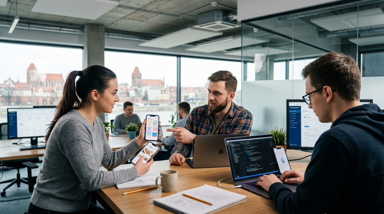 Ranking najlepszych firm tworzących aplikacje mobilne Toruń 2026 – TOP agencje