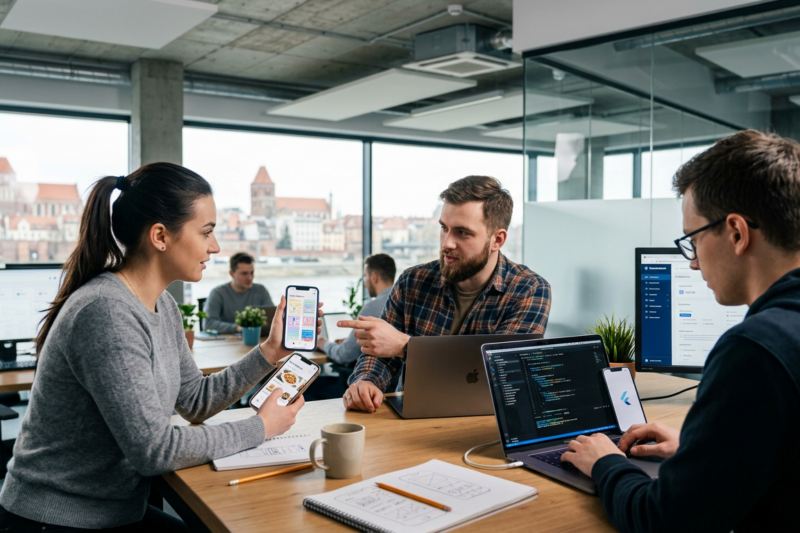 Ranking najlepszych firm tworzących aplikacje mobilne Toruń 2026 – TOP agencje