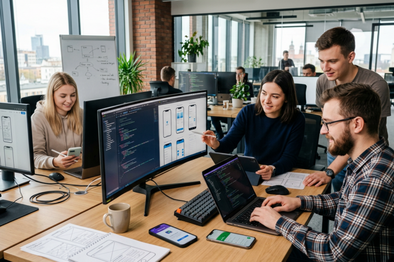 Ranking najlepszych firm tworzących aplikacje mobilne Łódź 2026 – kogo wybrać?