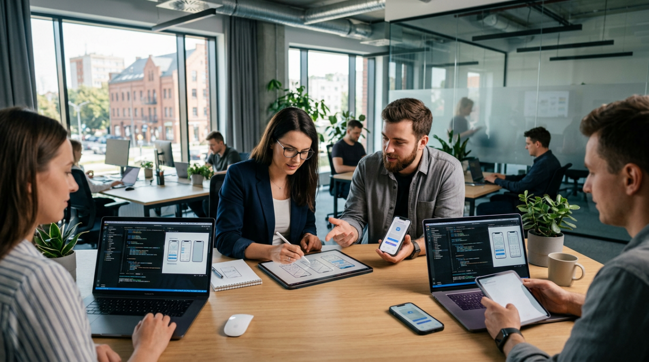 Ranking najlepszych firm tworzących aplikacje mobilne Białystok 2026 – Top 8 Software House'ów