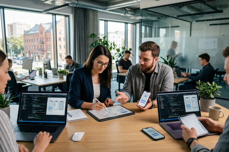 Ranking najlepszych firm tworzących aplikacje mobilne Białystok 2026 – Top 8 Software House'ów