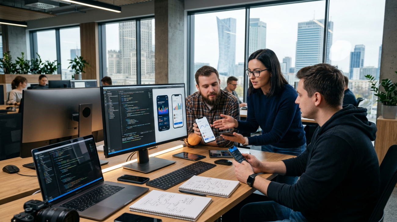 Ranking najlepszych firm tworzących aplikacje mobilne w Warszawie 2026 – kogo wybrać?