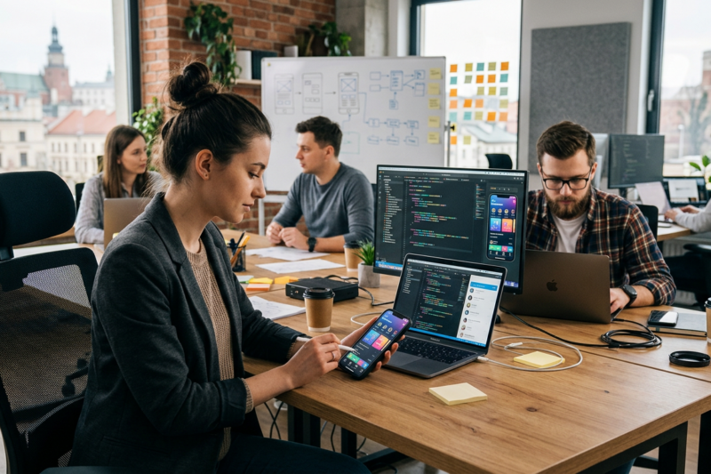 Ranking najlepszych firm tworzących aplikacje mobilne Lublin 2026 - kogo wybrać?