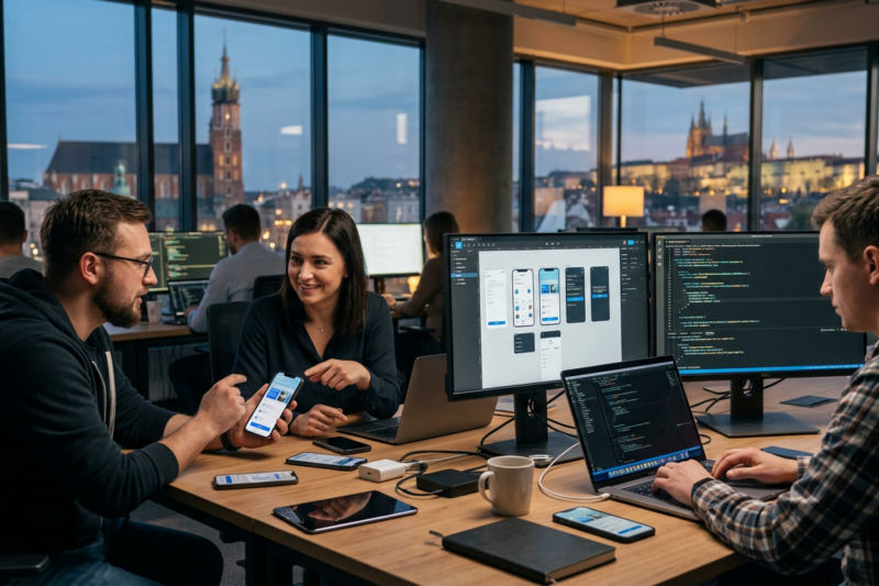 Ranking najlepszych firm tworzących aplikacje mobilne Kraków 2026 – kogo wybrać?