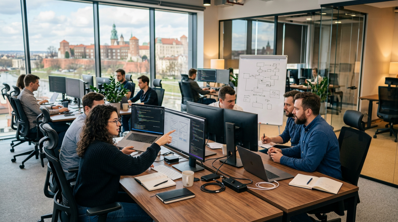 Ranking najlepszych software house’ów w Krakowie 2026 – TOP 10 liderów IT