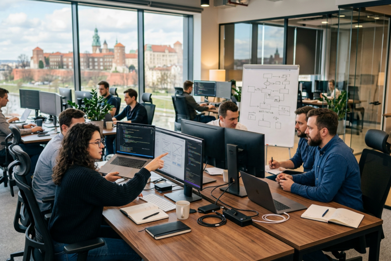 Ranking najlepszych software house’ów w Krakowie 2026 – TOP 10 liderów IT
