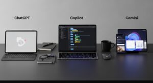 ChatGPT vs Copilot vs Gemini – które narzędzie AI wybrać do pracy?