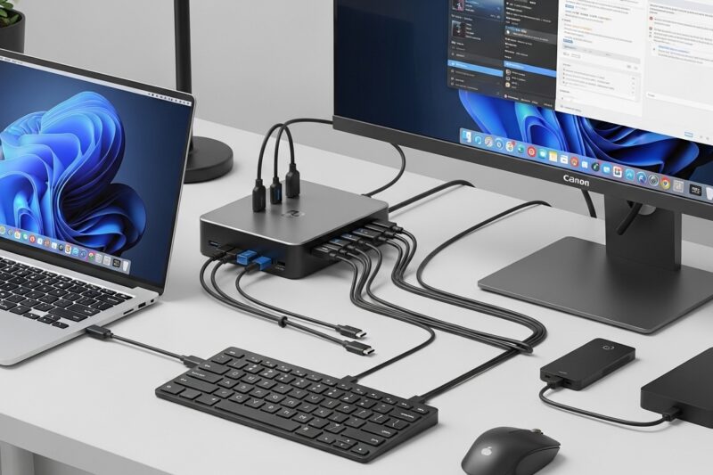 Jak dobrać stację dokującą do laptopa?