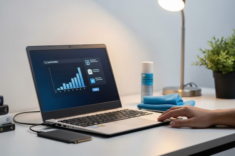Jak przyspieszyć laptop do pracy bez wymiany sprzętu?