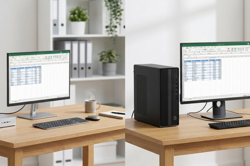 Mini PC czy klasyczny komputer stacjonarny – co lepiej sprawdzi się do pracy?