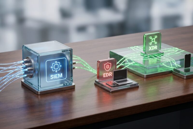 SIEM, EDR i XDR – czym różnią się systemy bezpieczeństwa?